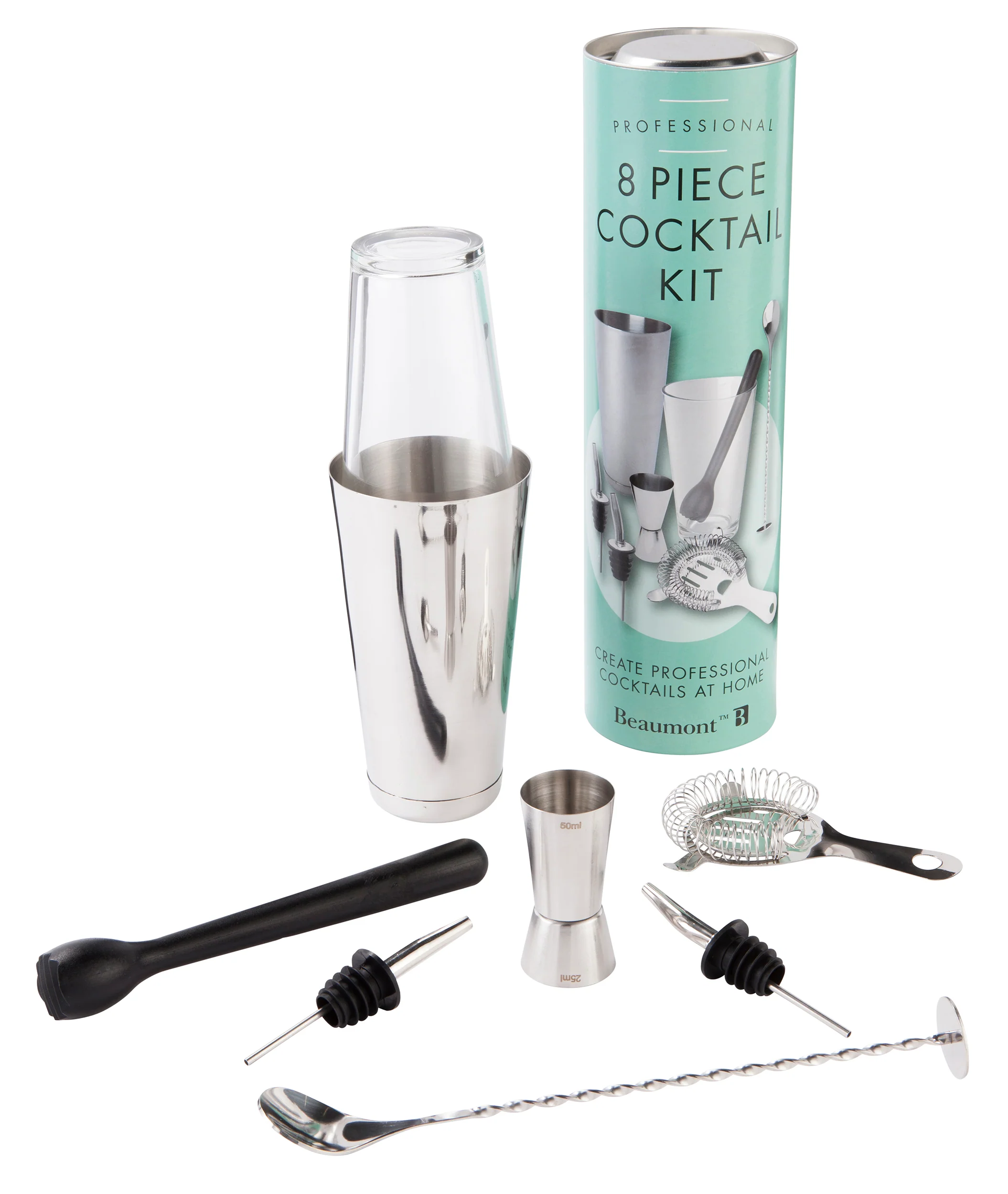 8 Piece Cocktail Kit - Beaumont