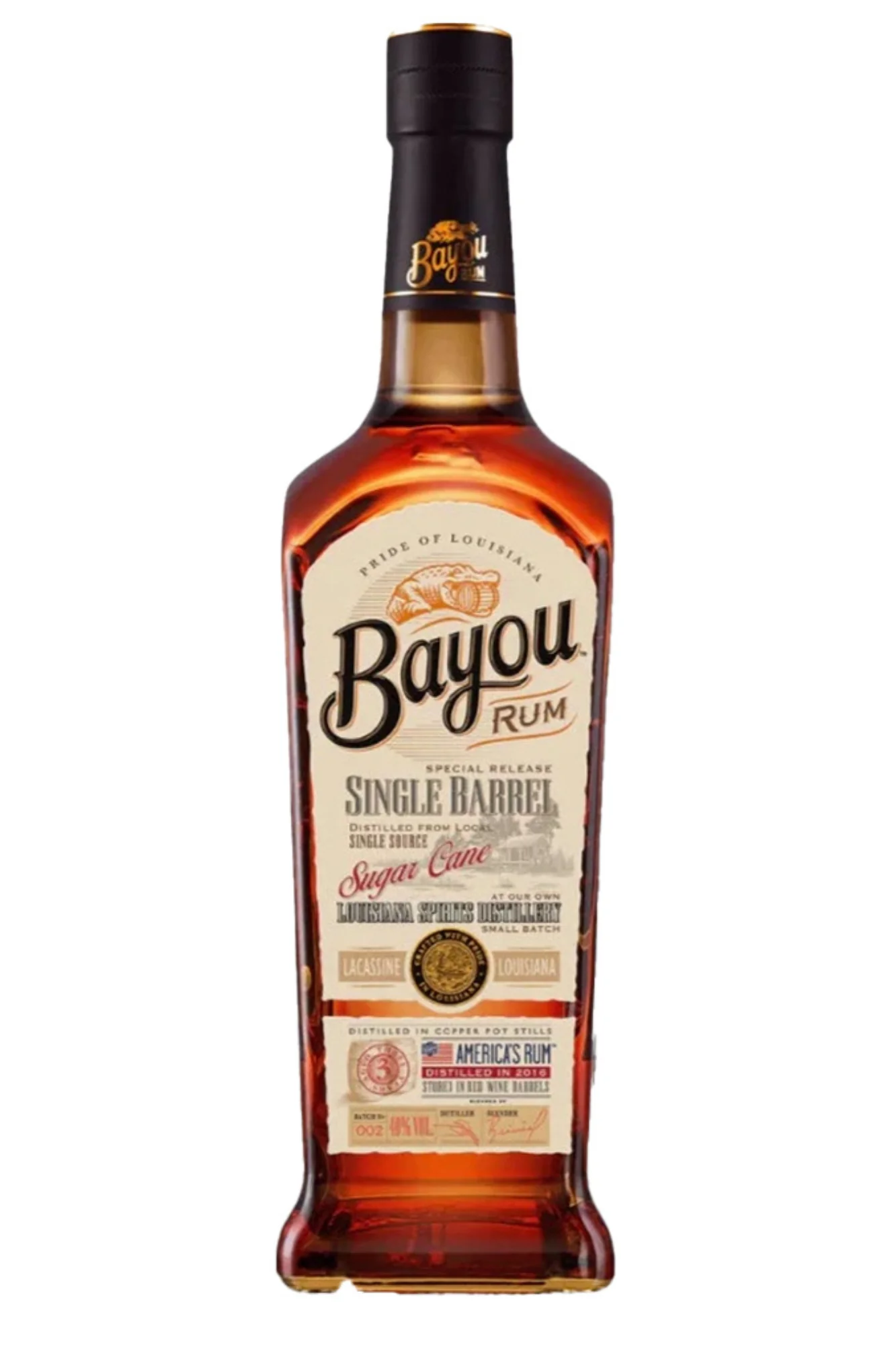 Bayou Single Barrel Rum 70cl