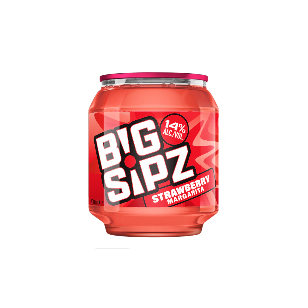 Big Sipz Strawberry Margarita 20cl