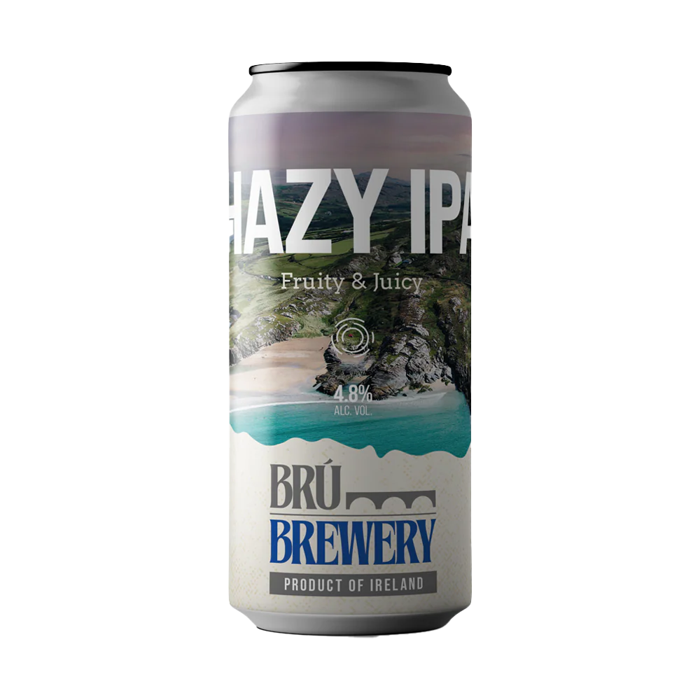 Bru Hazy IPA 4.8% - 440ml