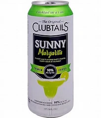Clubtails Sunny Margarita 25cl Can 10%