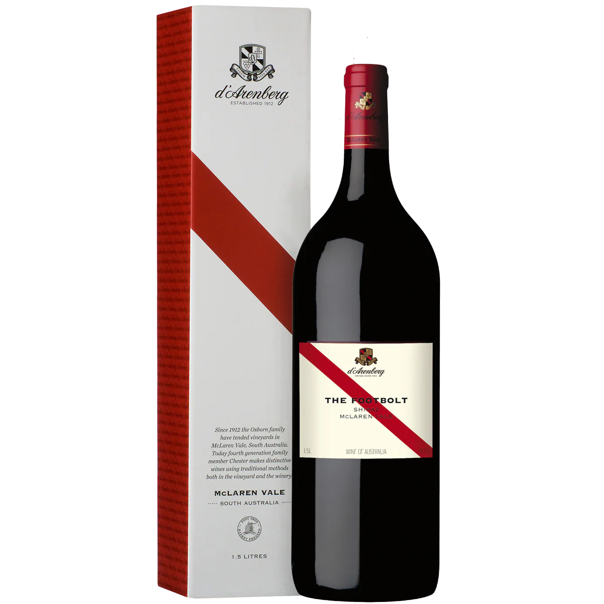 d' Arenberg Magnum The Footbolt Shiraz
