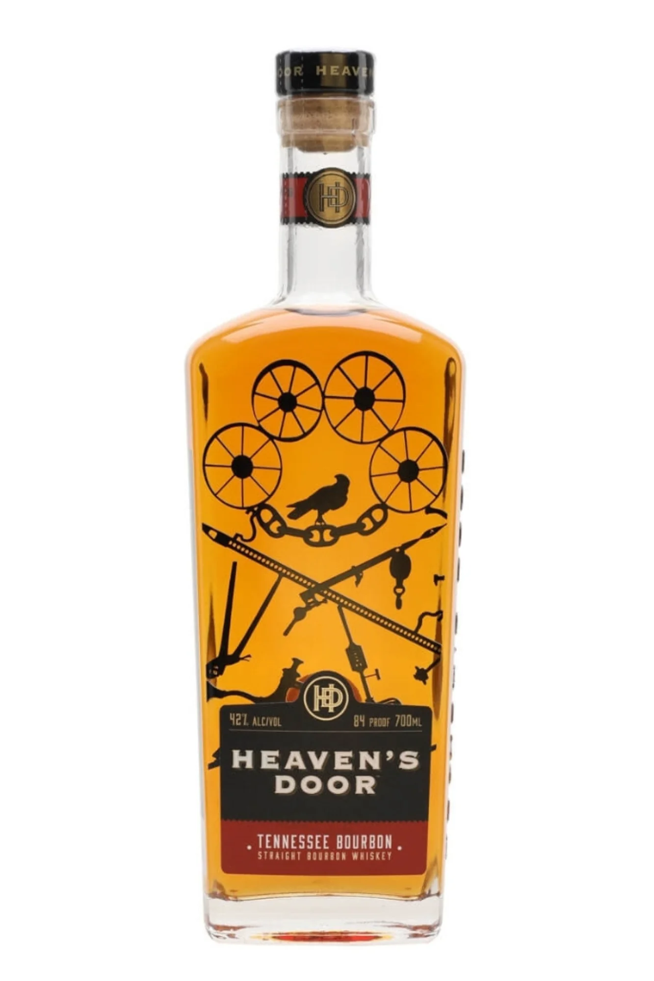 Heavens Door Straight Bourbon 70cl 43%
