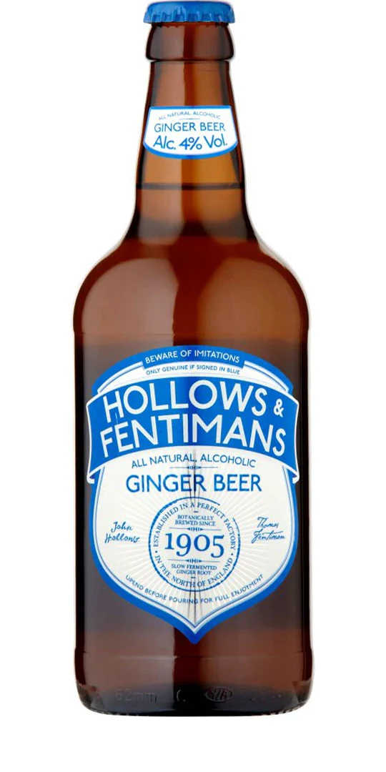 Hollows & Fentimans Ginger Beer 4% - 500ml