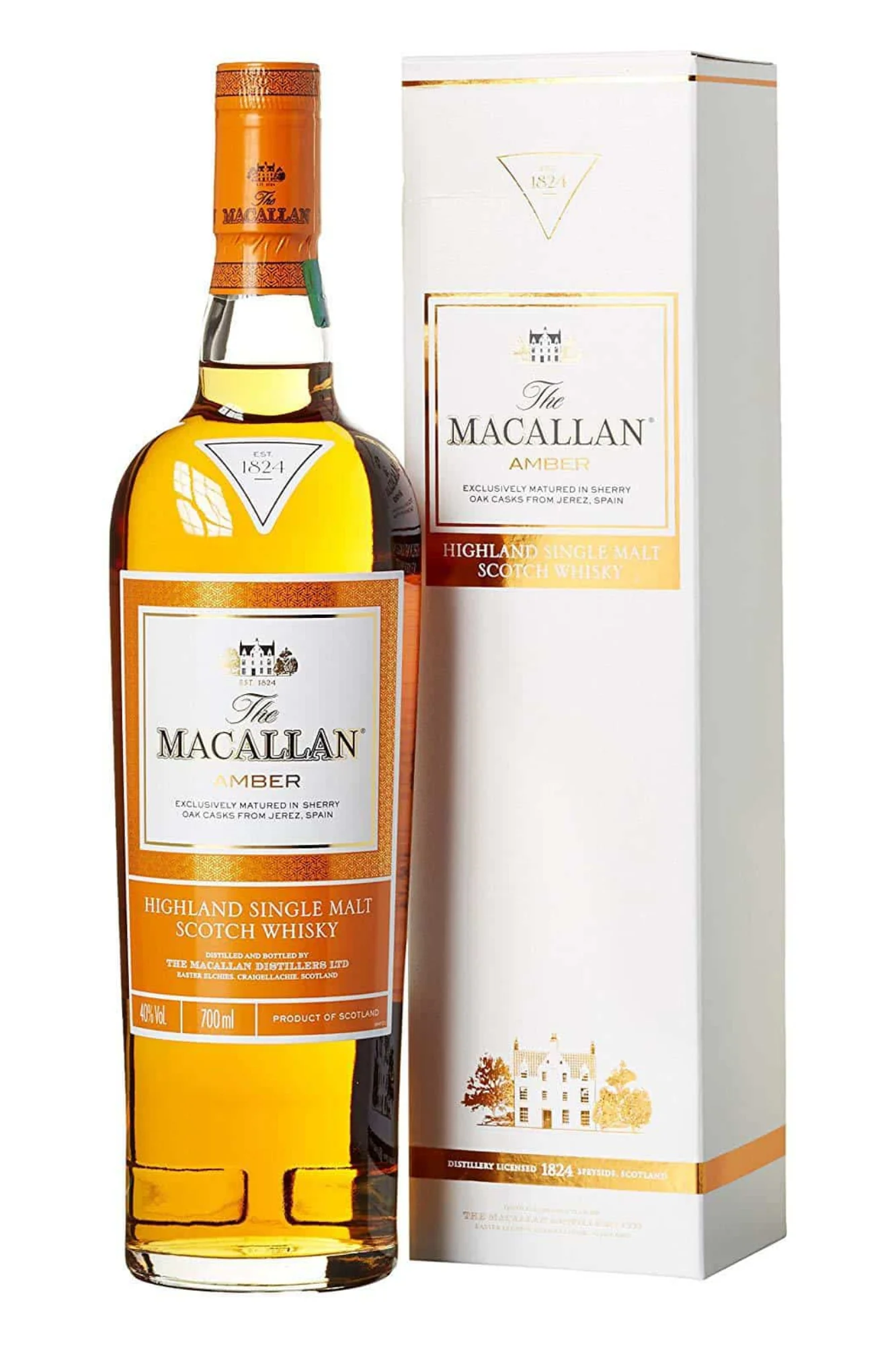 Macallan Amber Single Malt Scotch Whisky 70cl