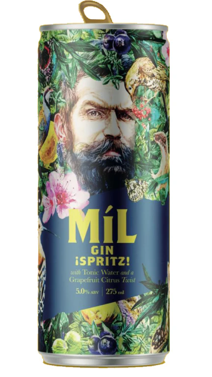 Mil Gin Spritz Grapefruit&Tonic 25cl Can
