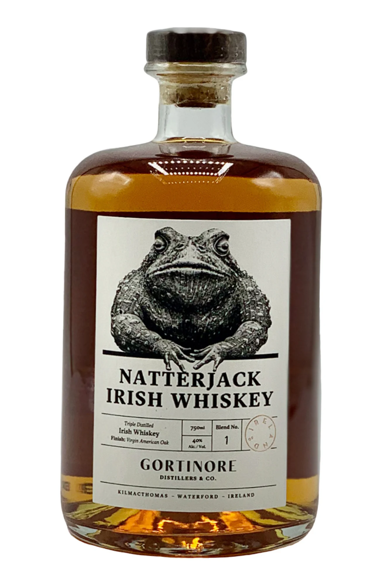 Natterjack Irish Whiskey 70cl