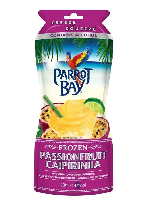 Parrot Bay Passionfruit Caip 250ml Pouch