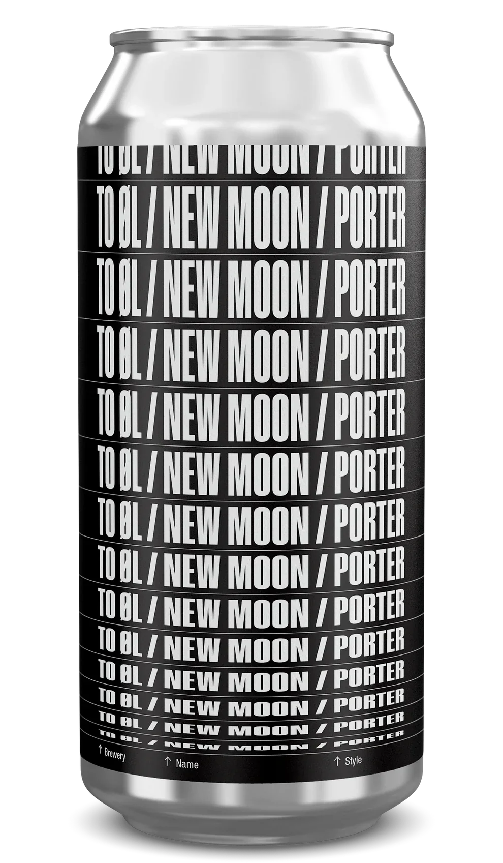 To Øl New Moon Porter 5.5% - 440ml