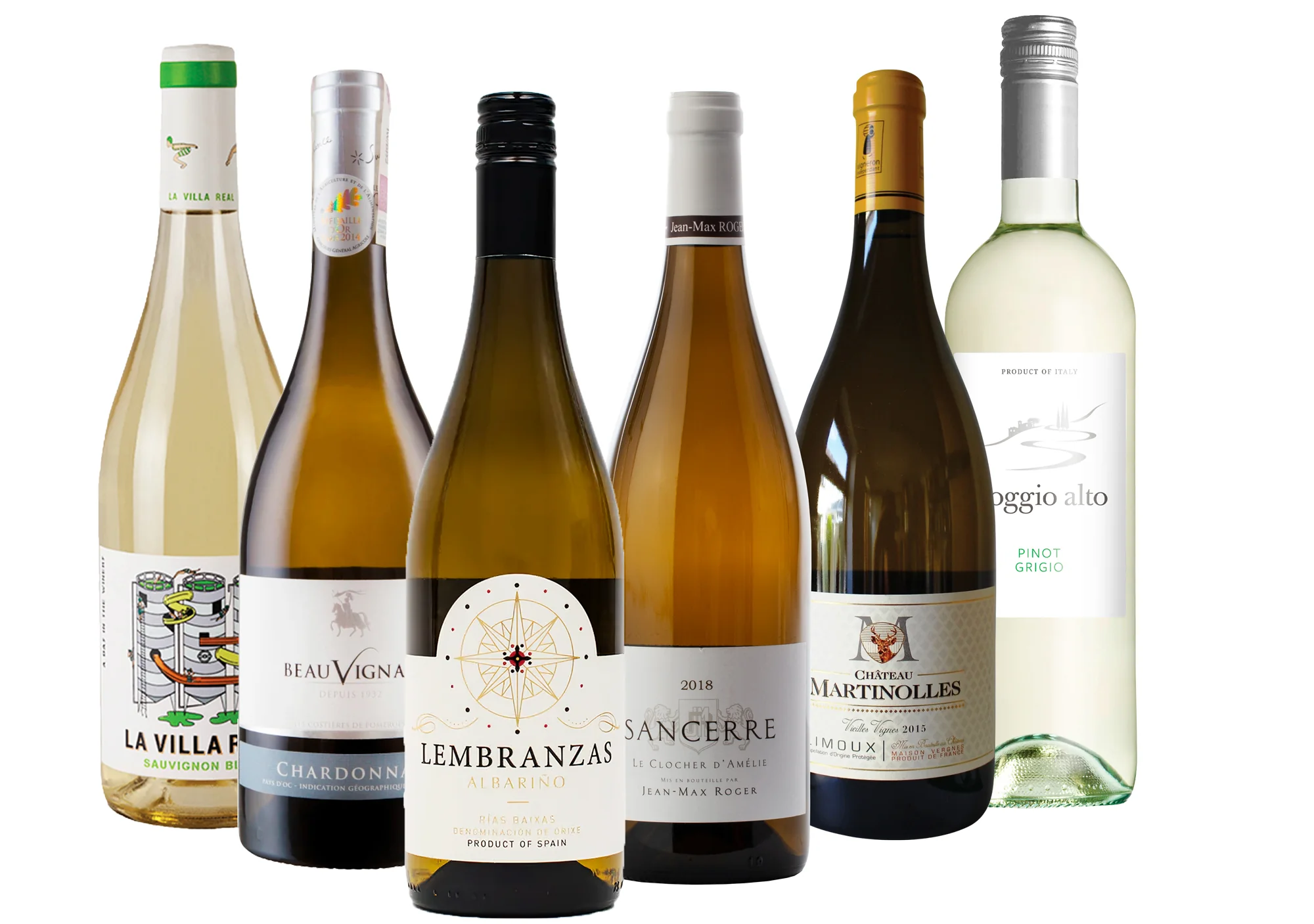 Wonderful Whites - 6 Bottle Wine Tasting Case
