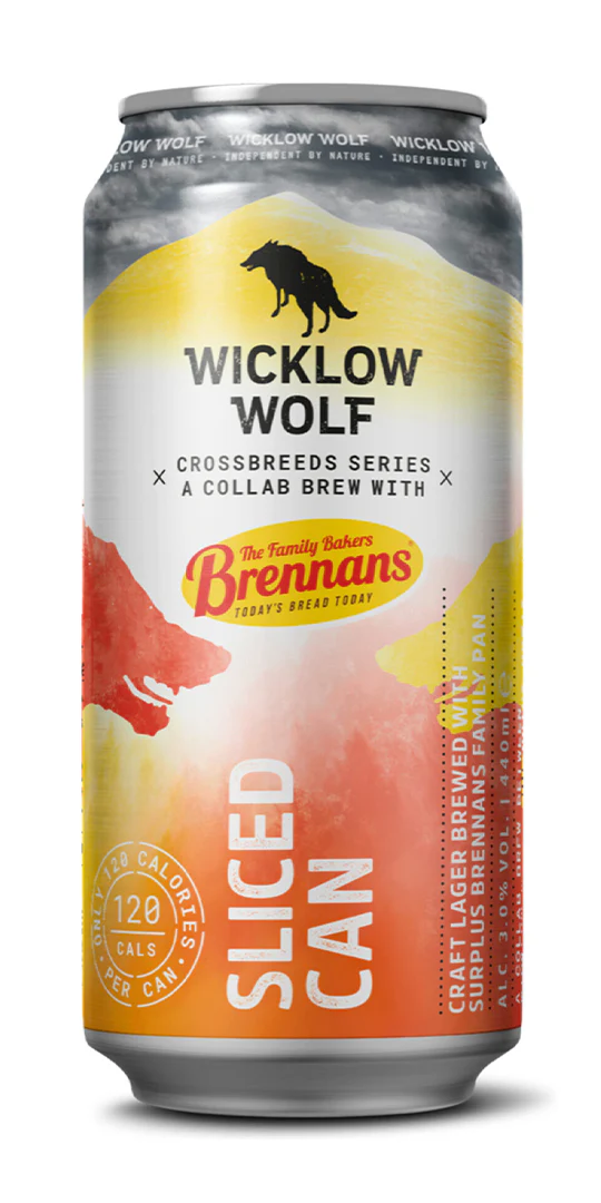 Wicklow Wolf Sliced Can Brennans 3% - 440ml
